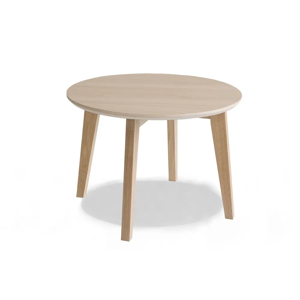 Hammel Furniture IRIS Couchtisch Ø60, weiß pigmentierte Eiche