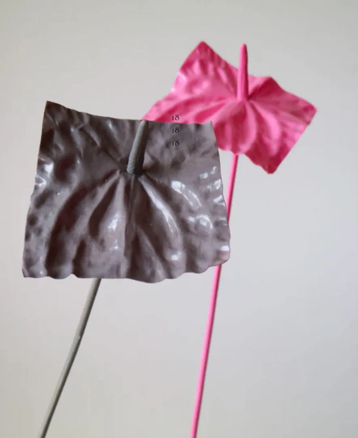 Reevein Studios Atrium Faux Flower - Grey