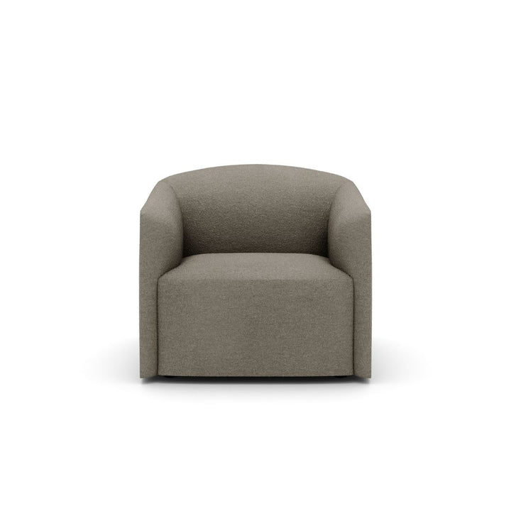 New Works Shore Loungesessel Extended Base, Marlon Taupe