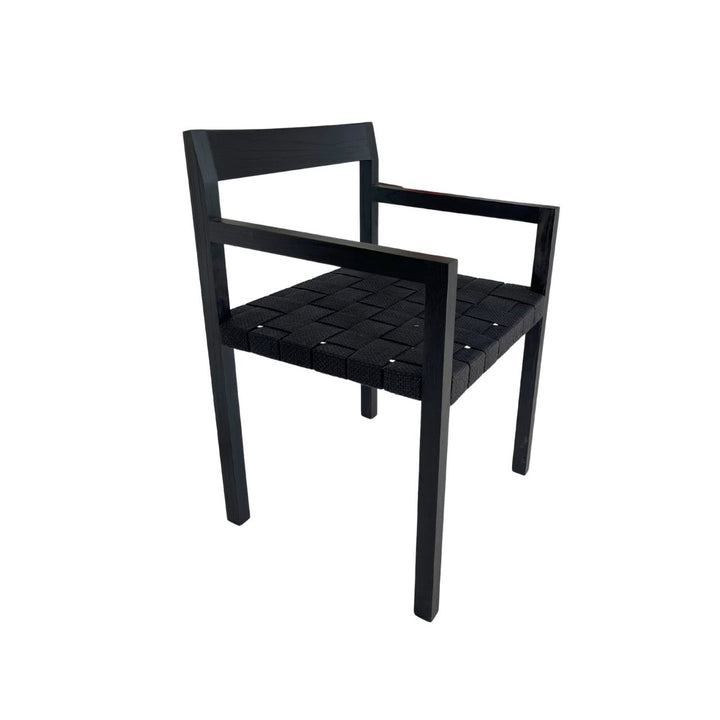 Anklang AN01 Spisebordsstol, Sort ask