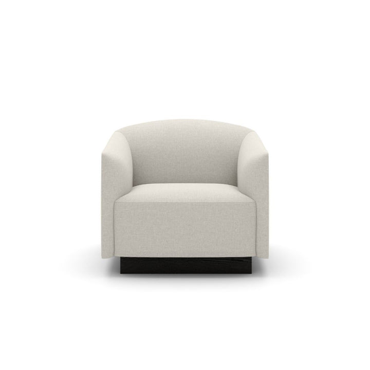 New Works Shore Loungesessel Plinth, Drake Spacedust