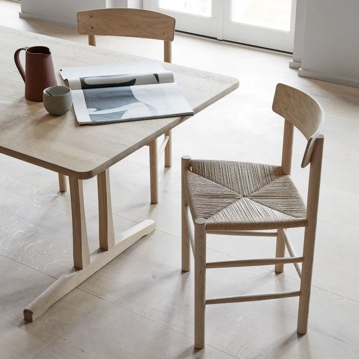 Fredericia Mogensen C18 Shaker Tisch L140 – Eiche Seife