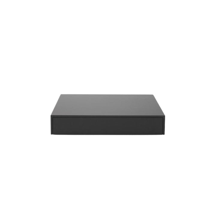 New Works Mass Couchtisch Wide mit Schublade, Schwarz