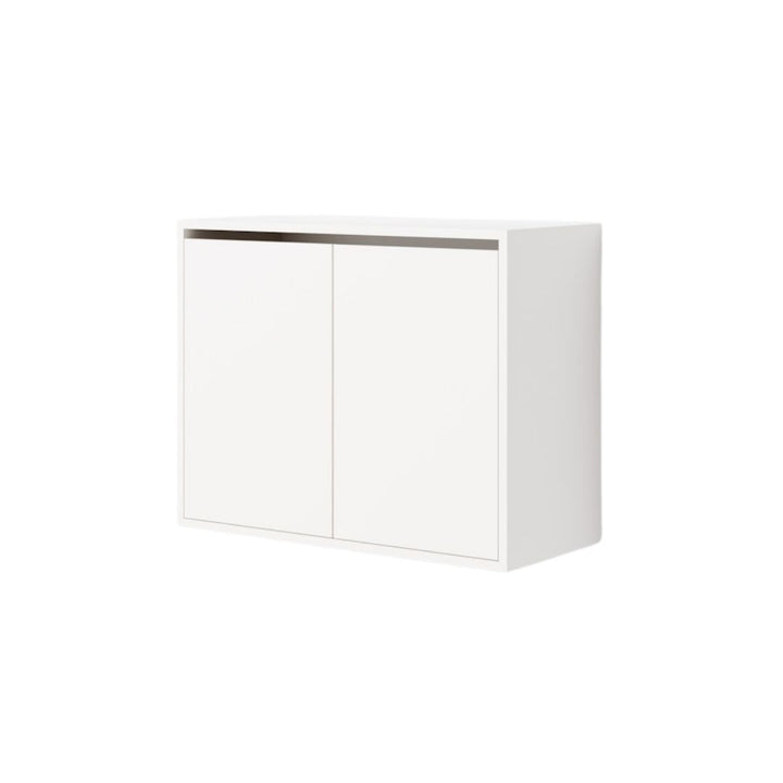 New Works Cabinet Hochschrank mit Türen, Weiß
