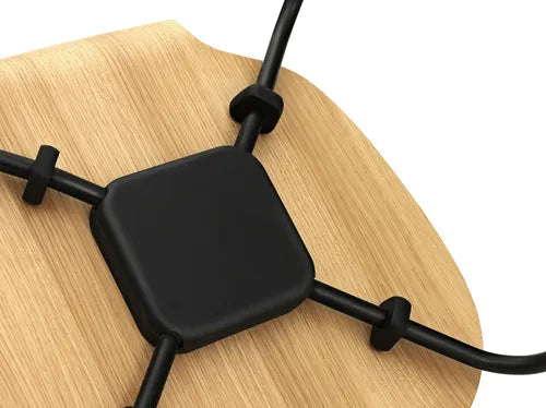 Normann Copenhagen My Chair Stuhl, Eiche / Schwarzer Stahl