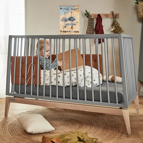 Leander Luna™ Babybett, 120x60 cm, Grau