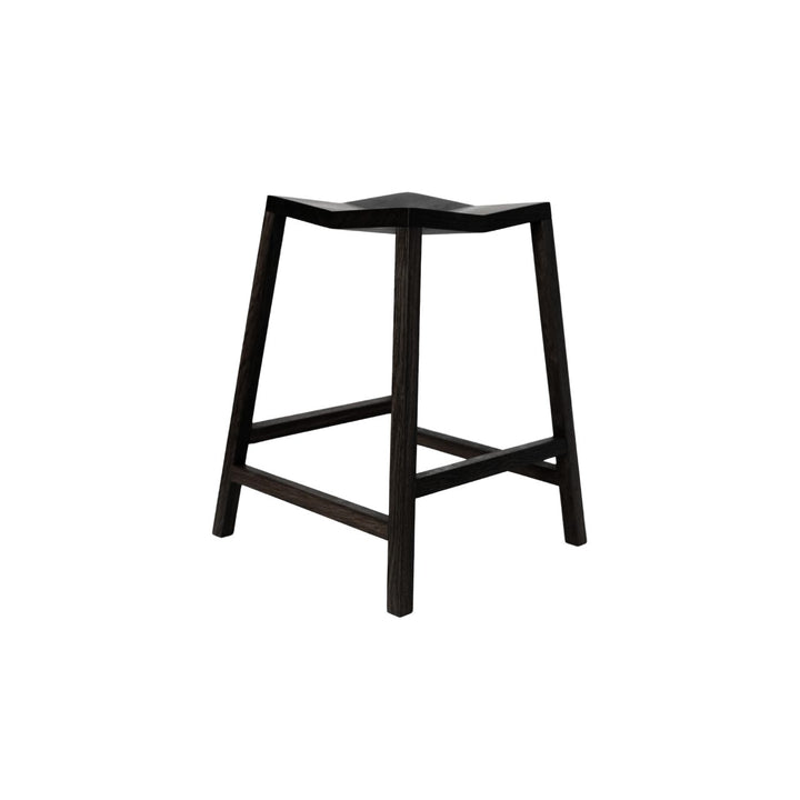 Anklang AN00 Hocker, Esche / Schwarz Leinöl