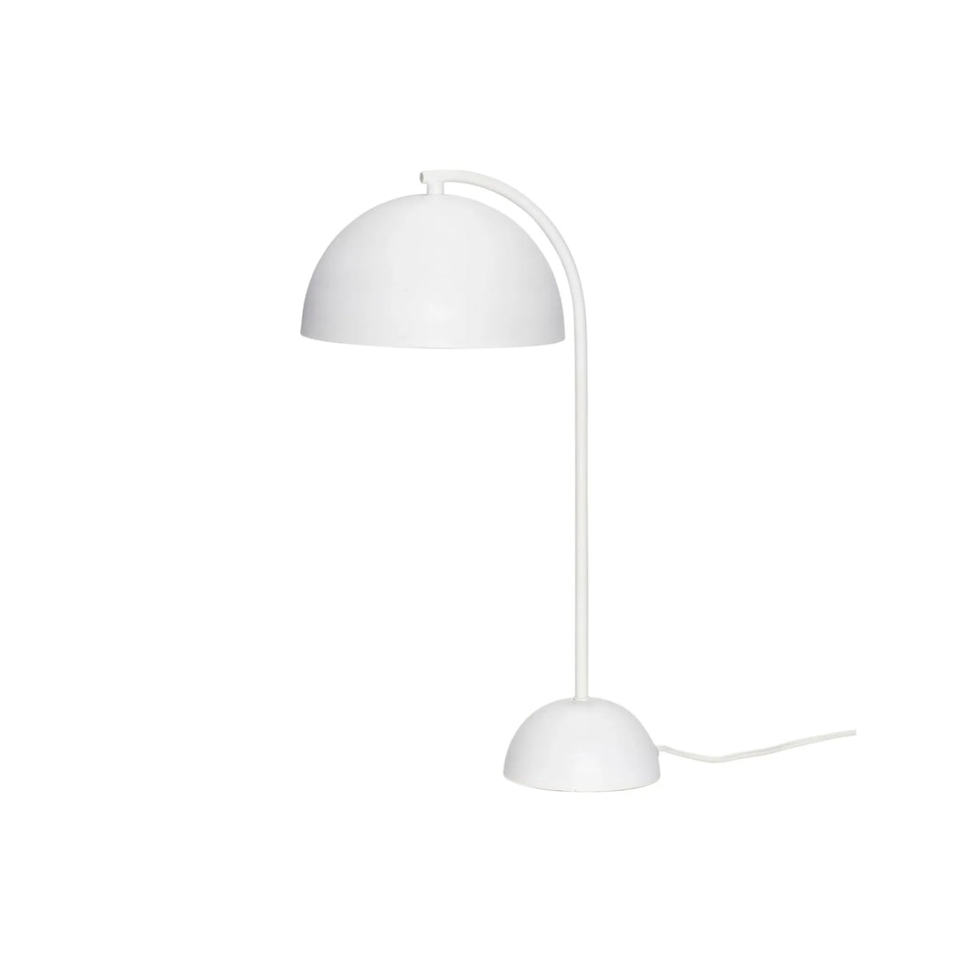 Hübsch Form Tischlampe Weiß