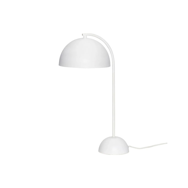 Hübsch Form Tischlampe Weiß