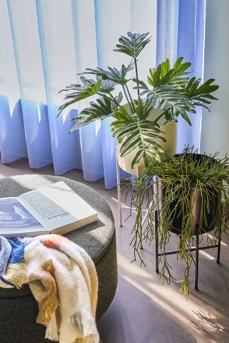 Hübsch Airy Potter Hvid (sæt af 2)