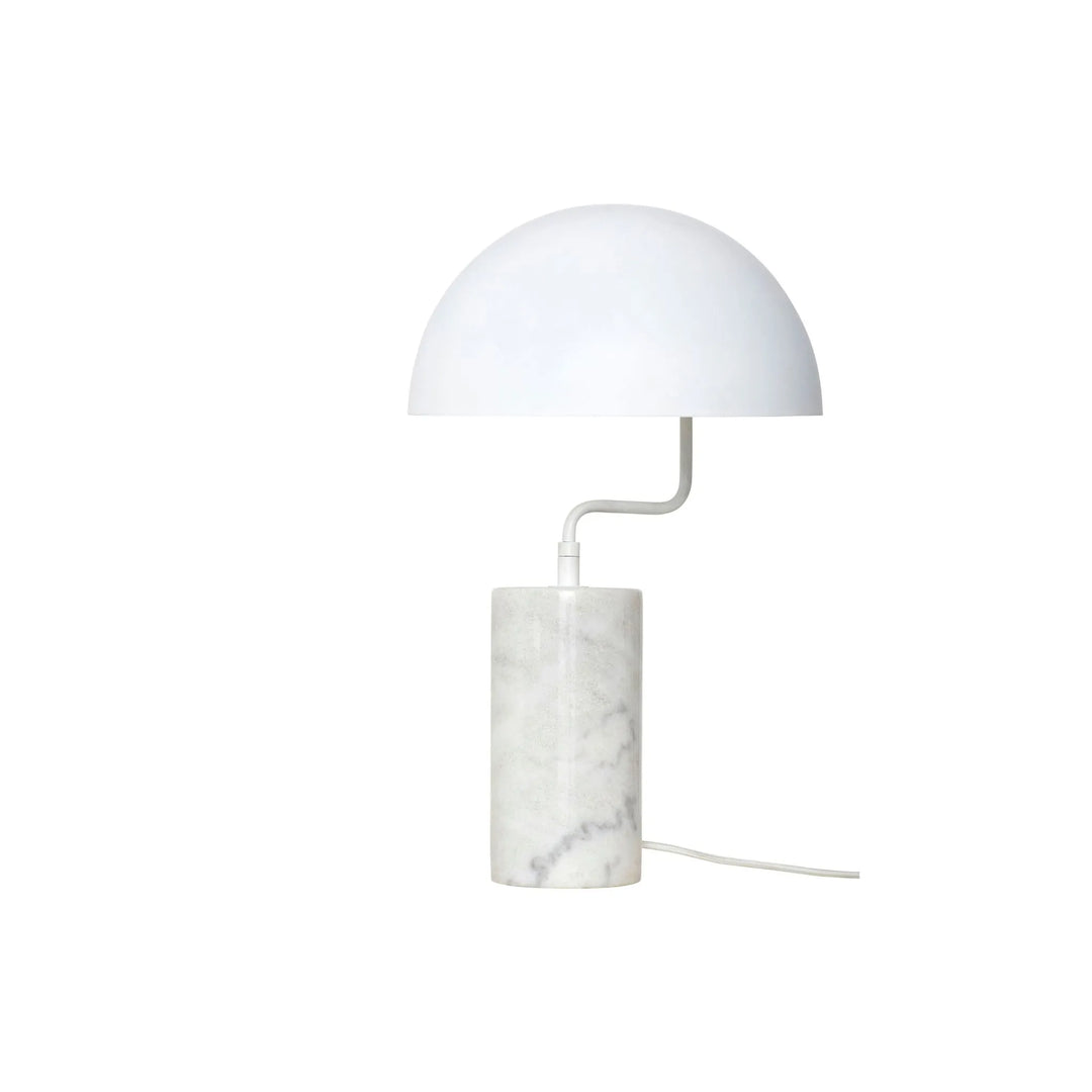 Hübsch Poise Tischlampe Weiß