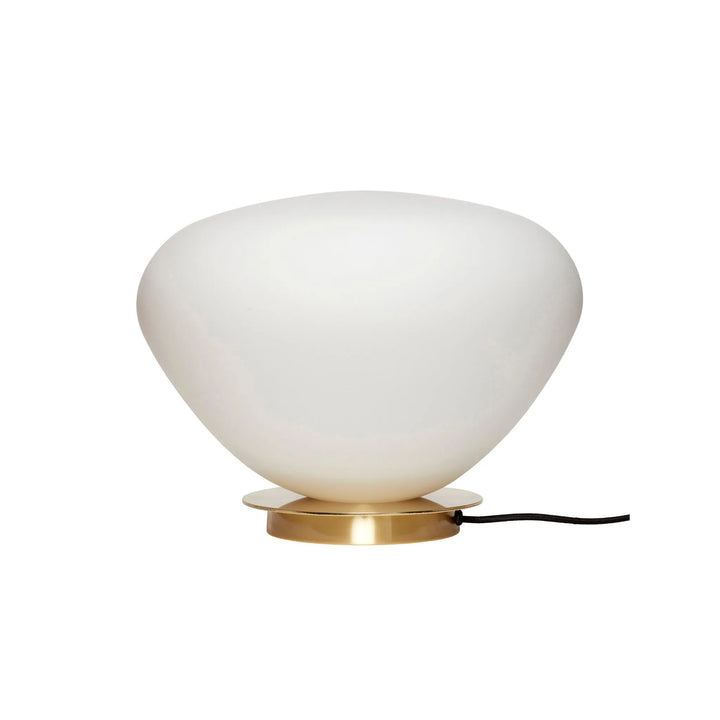 Hübsch Bean Tischlampe Weiß