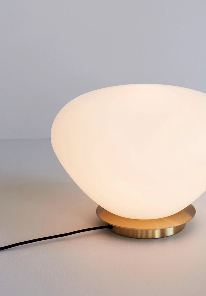 Hübsch Bean Tischlampe Weiß