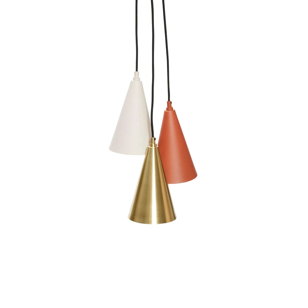 Hübsch Drop Lampe Mehrfarbig