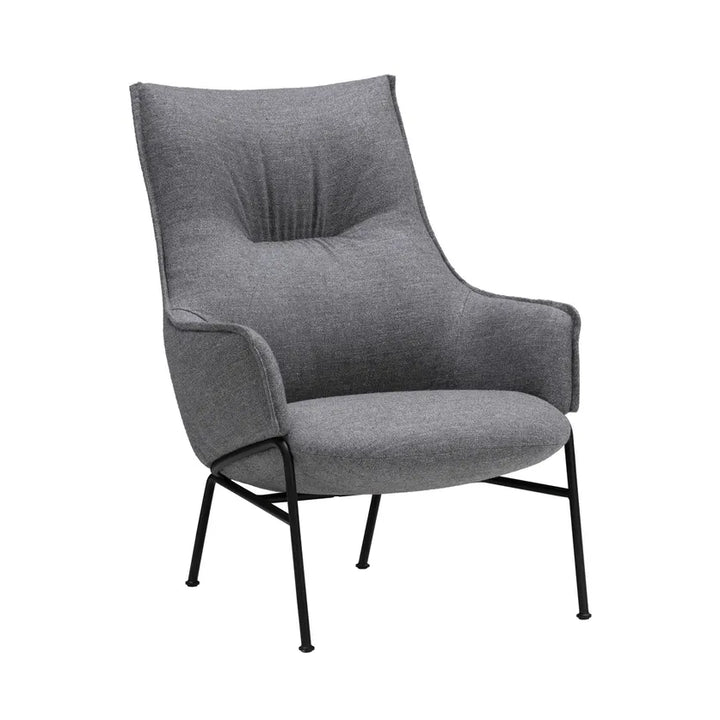 Wendelbo Aloe Loungesessel, Grau (Agata 04)