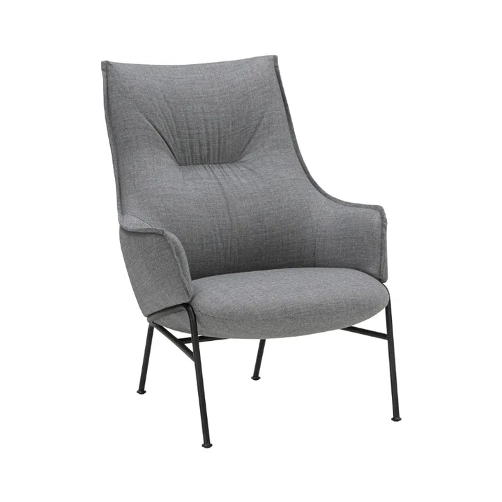 Wendelbo Aloe Loungesessel, Grau (Remix 143)