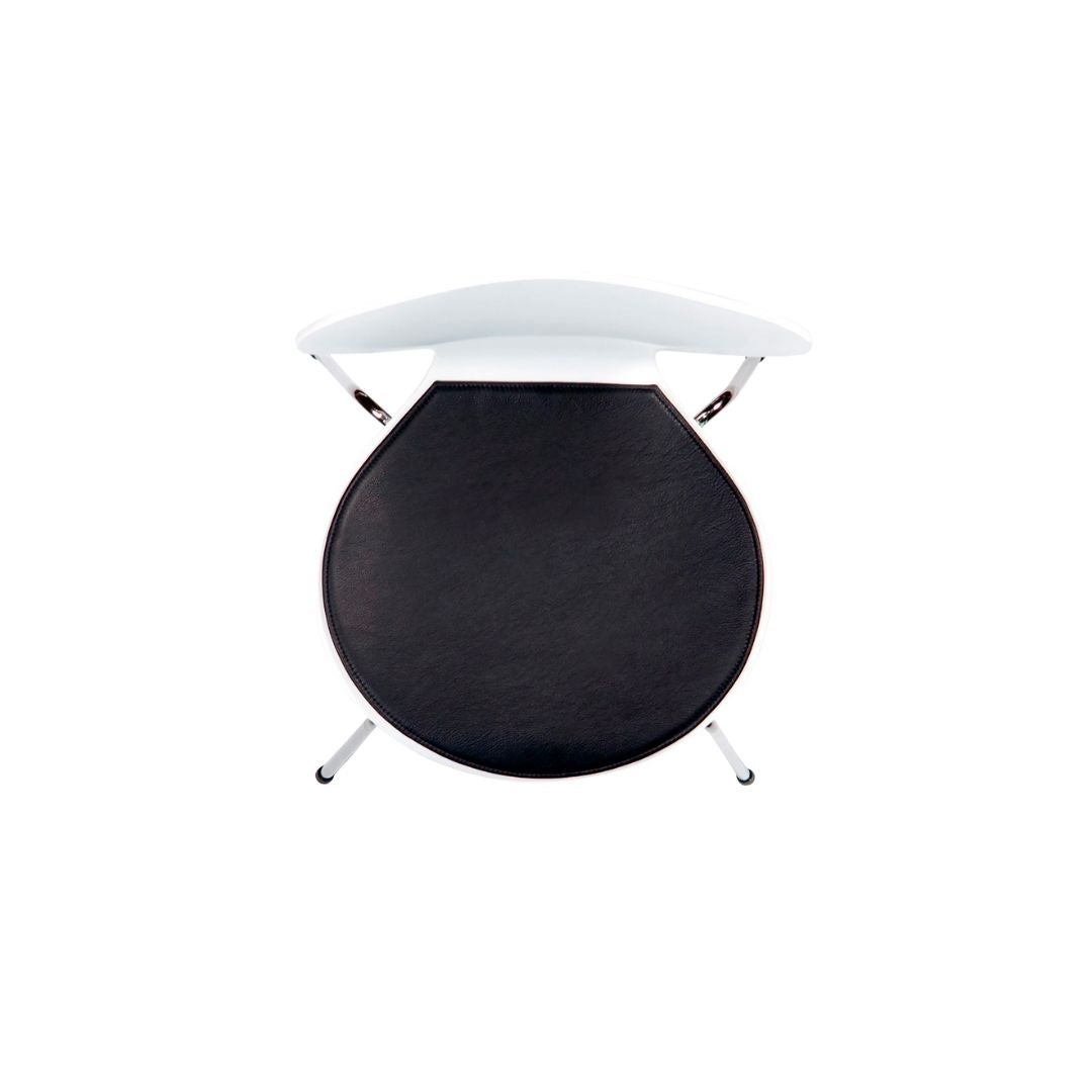 Bent Hansen Sitzkissen für Arne Jacobsen 7er Stuhl, schwarzes Luxusleder