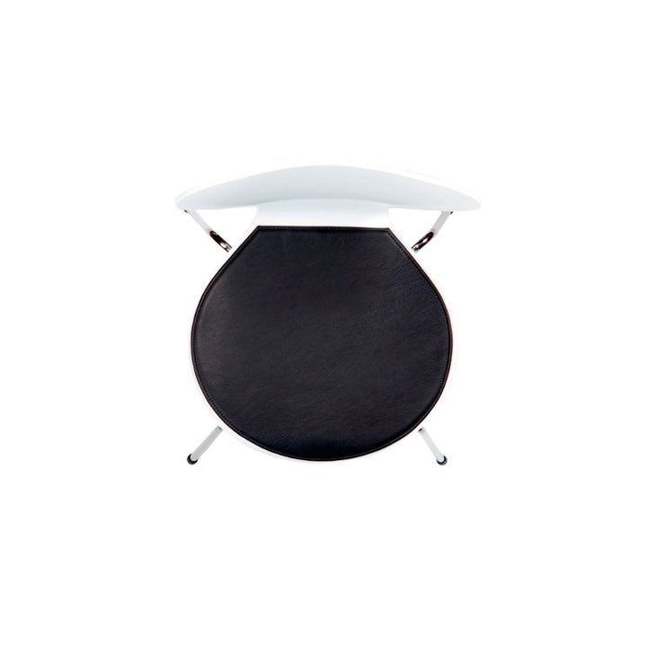 Bent Hansen Sitzkissen für Arne Jacobsen 7er Stuhl, schwarzes Luxusleder