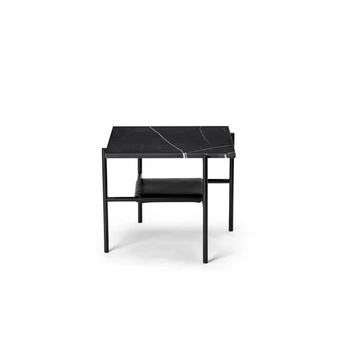 Bruunmunch STONE 43x43 Couchtisch - Marmor, Nero, H38