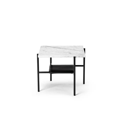 Bruunmunch STONE 43x43 Couchtisch - Marmor, Bianco, H38