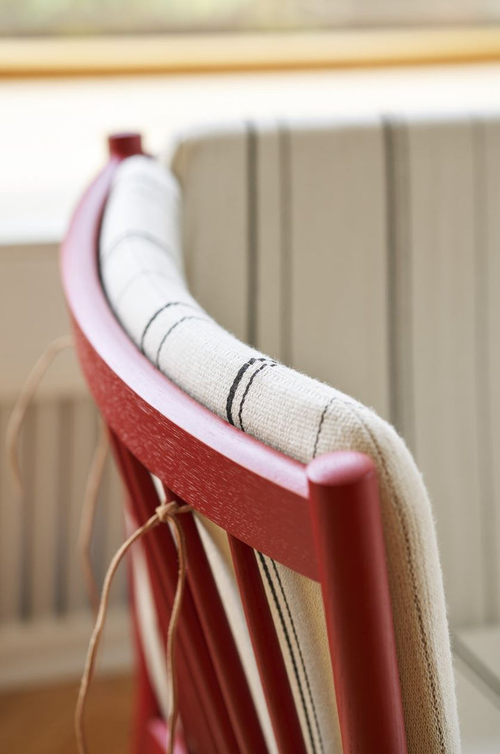 Sofa 3-Sitzer, Rubinrot/Gebranntes Orange