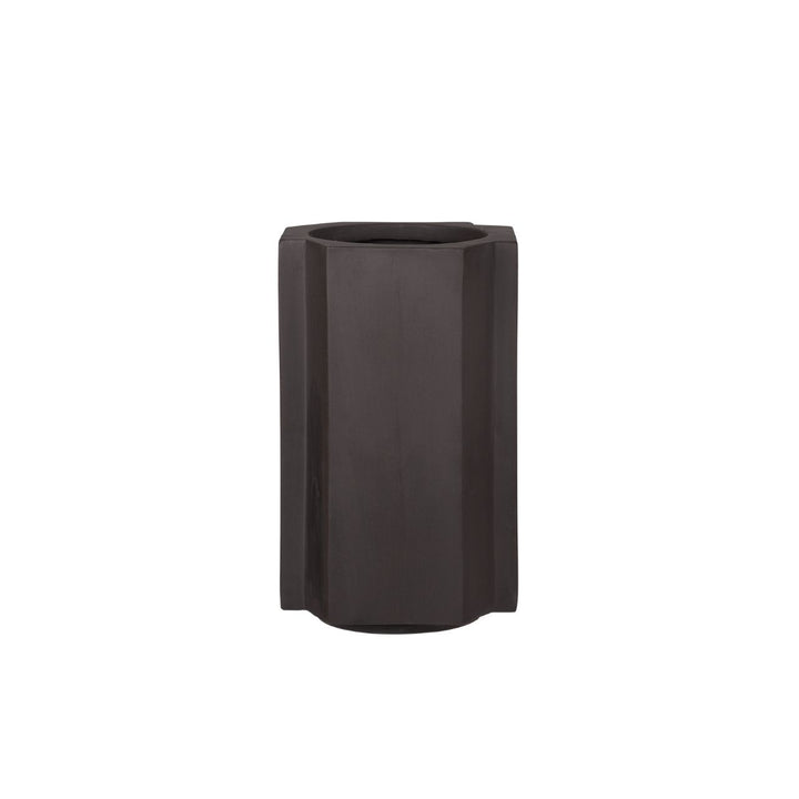 LOUISE ROE Funki Topf, Small, erdbraun