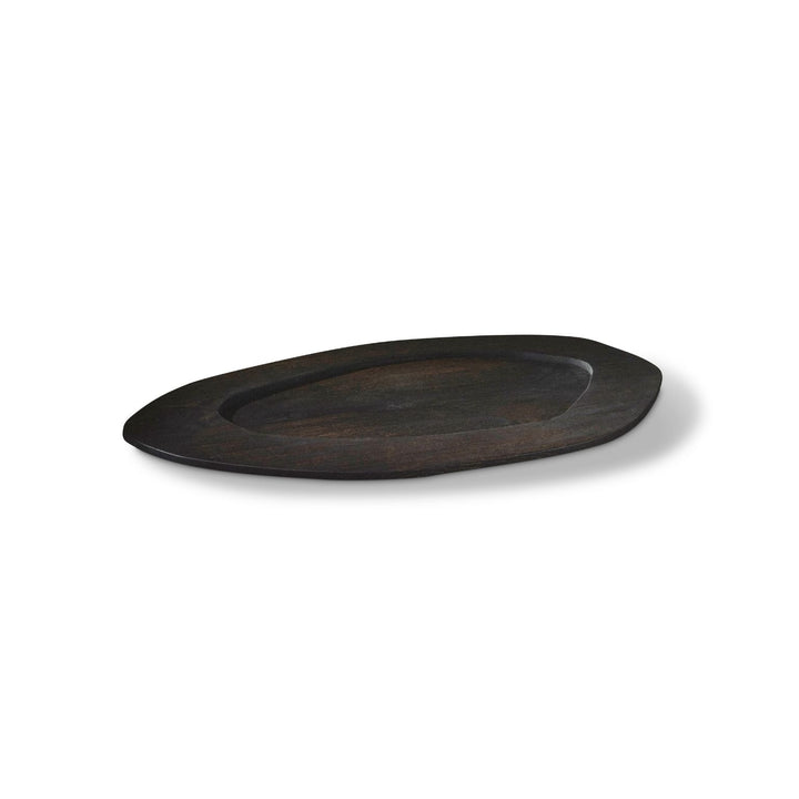 Fora Projects Wooden Tray Large, Mørk Røget Eg