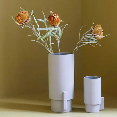 Form & Refine Alcoa Vase Small, Light Grey