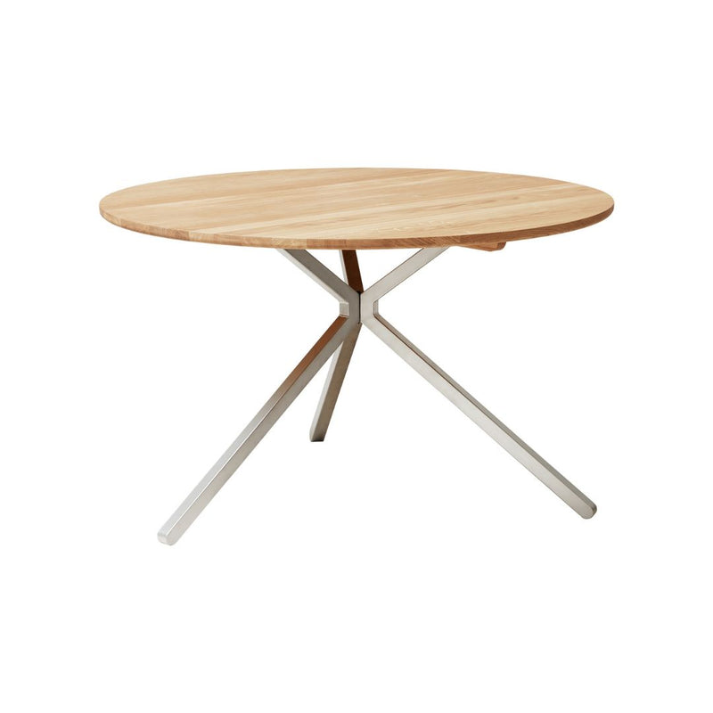 Form & Refine Frisbee Table Ø120 Spisebord, Hvidolieret eg