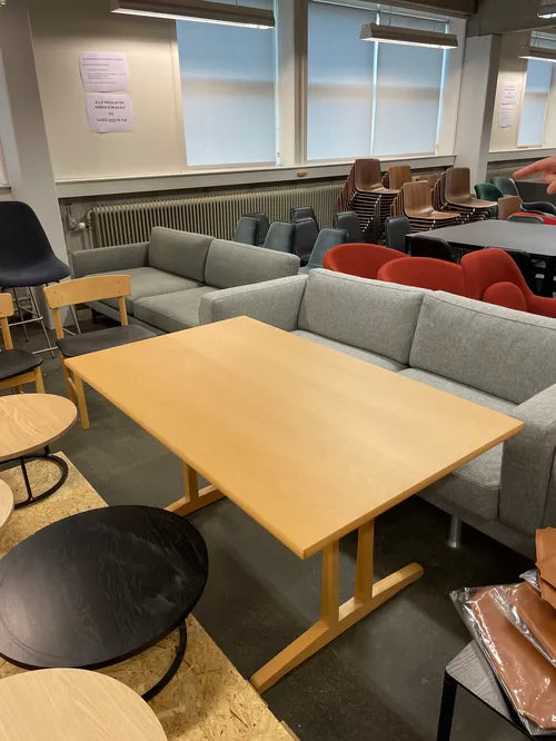 Fredericia Børge Morgensen C18 Shaker Spisebord 160 cm - Lakeret Bøg