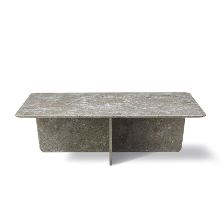 Fredericia Tableau 1965 Couchtisch 140 x 140 cm, Stein Dark Atlantico Limestone