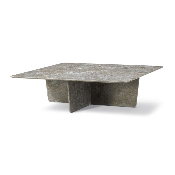 Fredericia Tableau 1965 Couchtisch 140 x 140 cm, Stein Dark Atlantico Limestone