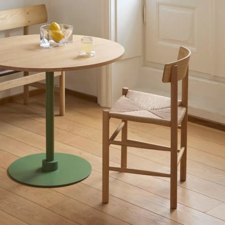 Fredericia Børge Mogensen J39 Folkestolen - Eg Lak / Naturflet
