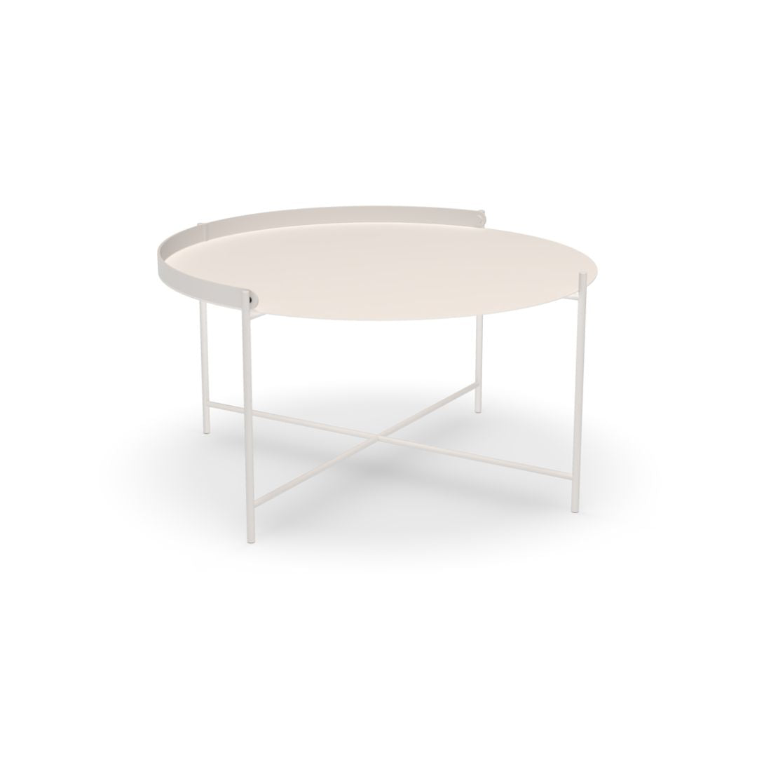 HOUE EDGE Tray Table Ø76, Hvid