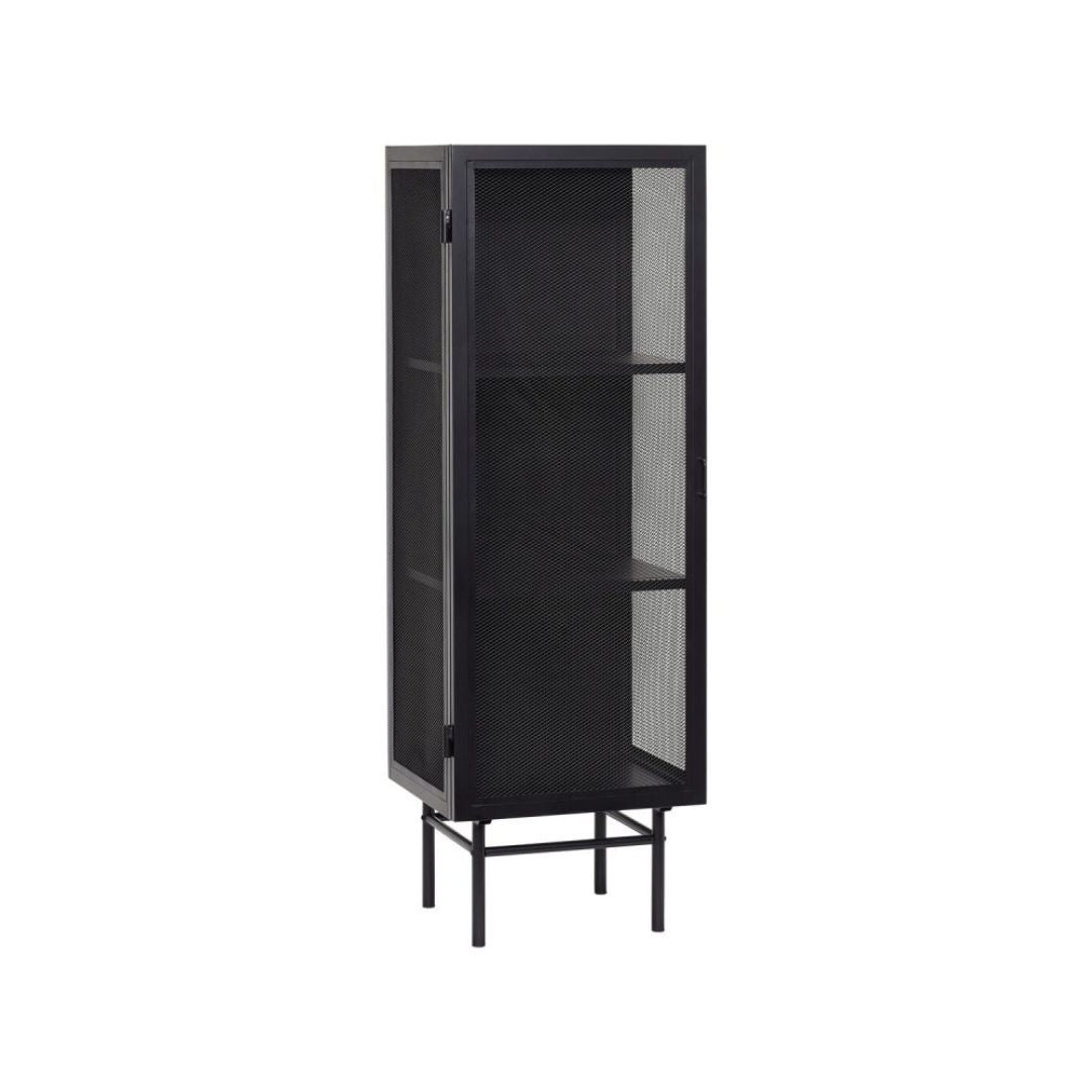 Hübsch Edge Schrank Single Schwarz
