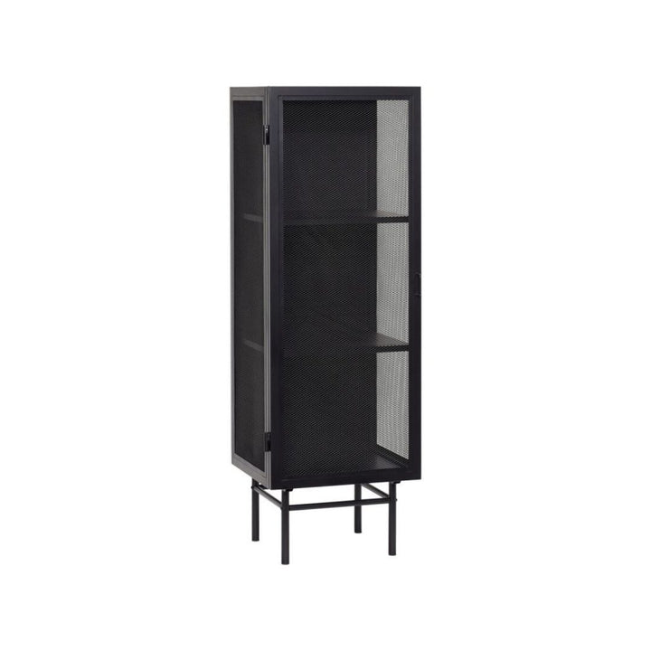 Hübsch Edge Schrank Single Schwarz