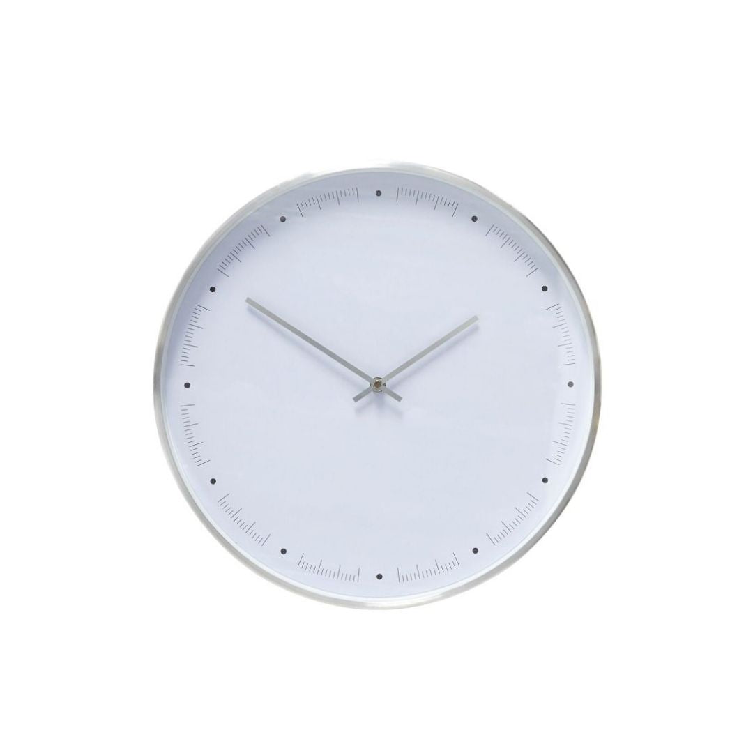 Hübsch Time Uhr Weiß