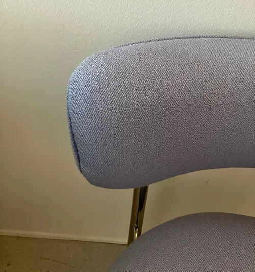 Møbel Copenhagen FONT Esszimmerstuhl - Helllila/Polierter Stahlrahmen