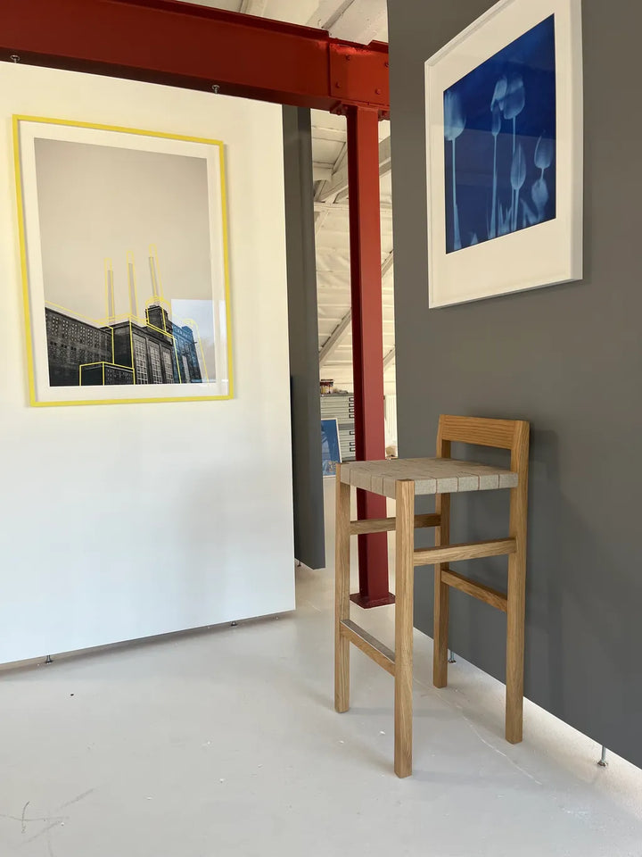 Anklang AN01 Barhocker, Geölte Buche