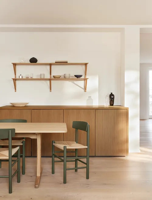 Fredericia Børge Morgensen C18 Shaker Spisebord 160 cm - Lakeret Bøg