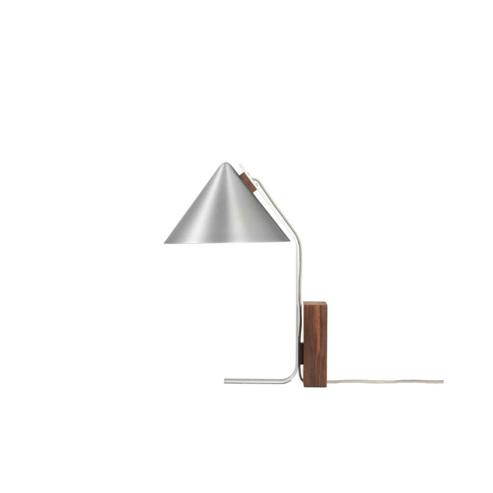Kristina Dam Studio Cone Table Lamp, Børstet Aluminium