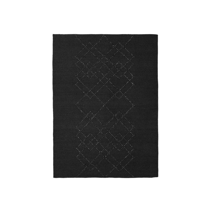 LOUISE ROE Borg Teppich, 200 x 300 cm – Schwarz