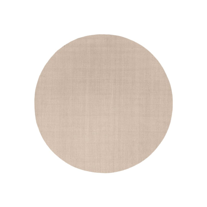 LOUISE ROE Found Rug 06 Teppich Ø320cm – Sandbeige