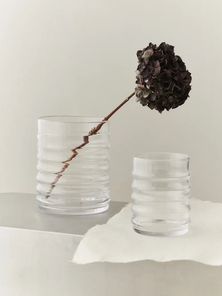 LOUISE ROE Vase Wilma, klar