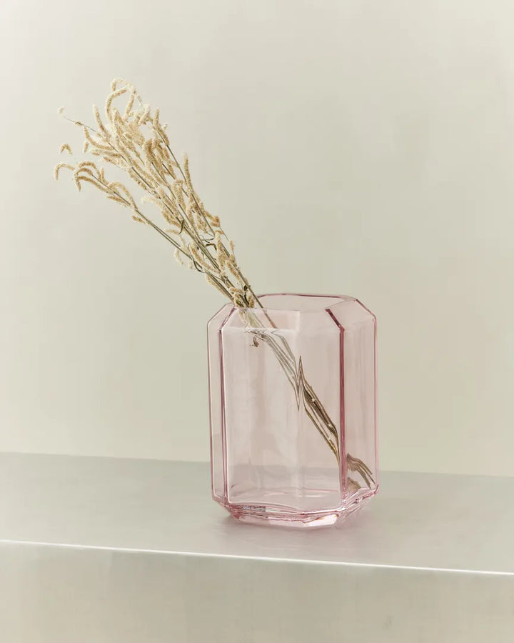 LOUISE ROE Jewel Vase Giant H26, Rose