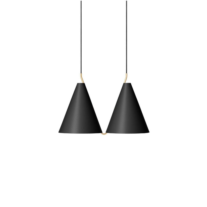 LYFA Mosaik Side by Side II Pendelleuchte, Schwarz
