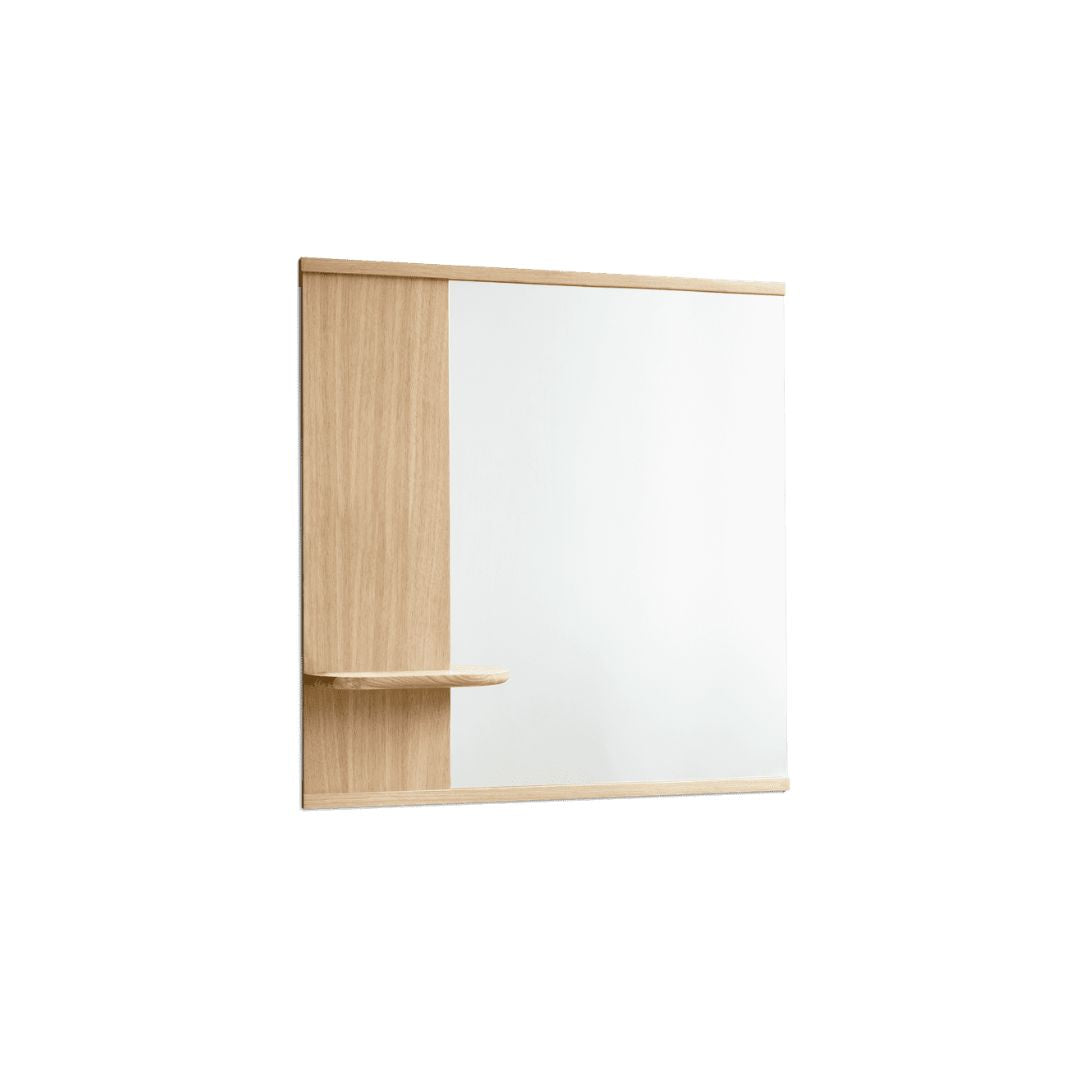 MOEBE Mirror With A Shelf, 70 cm, Eg