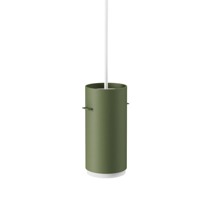 MOEBE Tube Pendelleuchte, Kieferngrün, Small