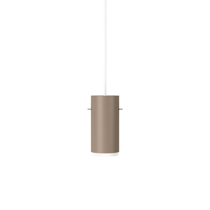 MOEBE Tube Pendelleuchte, Warmgrau, Small
