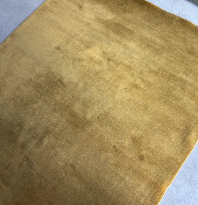 Massimo Earth Bamboo Gulvtæppe 170 x 240, Mustard